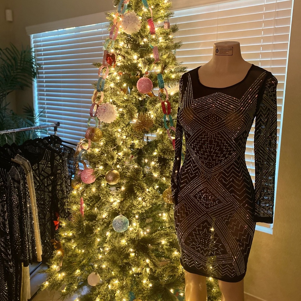 Bling Black dress